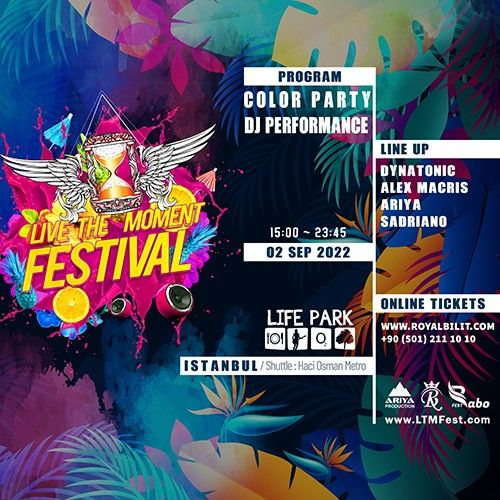 LTM color Festival LIFE PARK LTM COLOR FESTIVALI LIFE PARK LTM RENK FESTIVALI فستیوال رنگ لایف پارک