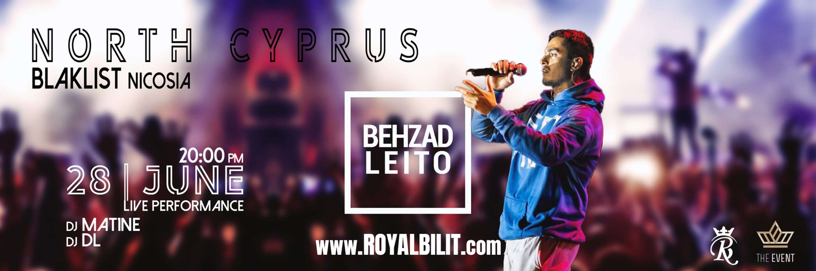 Buy Concert Tickets in Turkey کنسرت بهزاد لیتو behzad leito BEHZAD LEITO