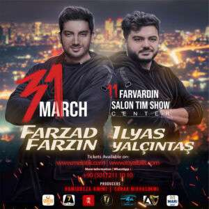 Farzad Farzin Konseri Concert Farzad Farzin istanbul کنسرت فرزاد فرزین استانبول