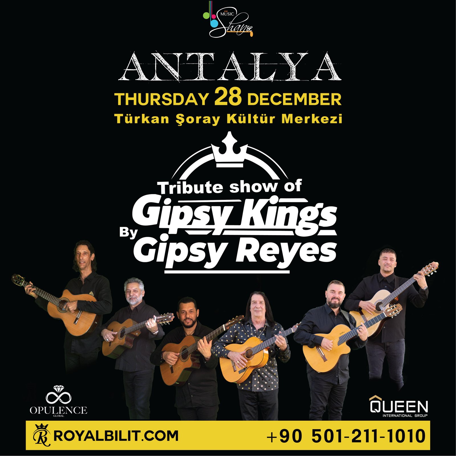 GIPSY KINGS ANTALYA’da canli konseri