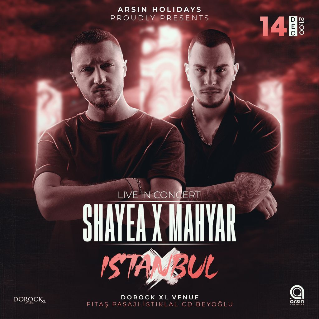 Shayea & Mahyar concert istanbul Shayea ve Mahyar konseri istanbul