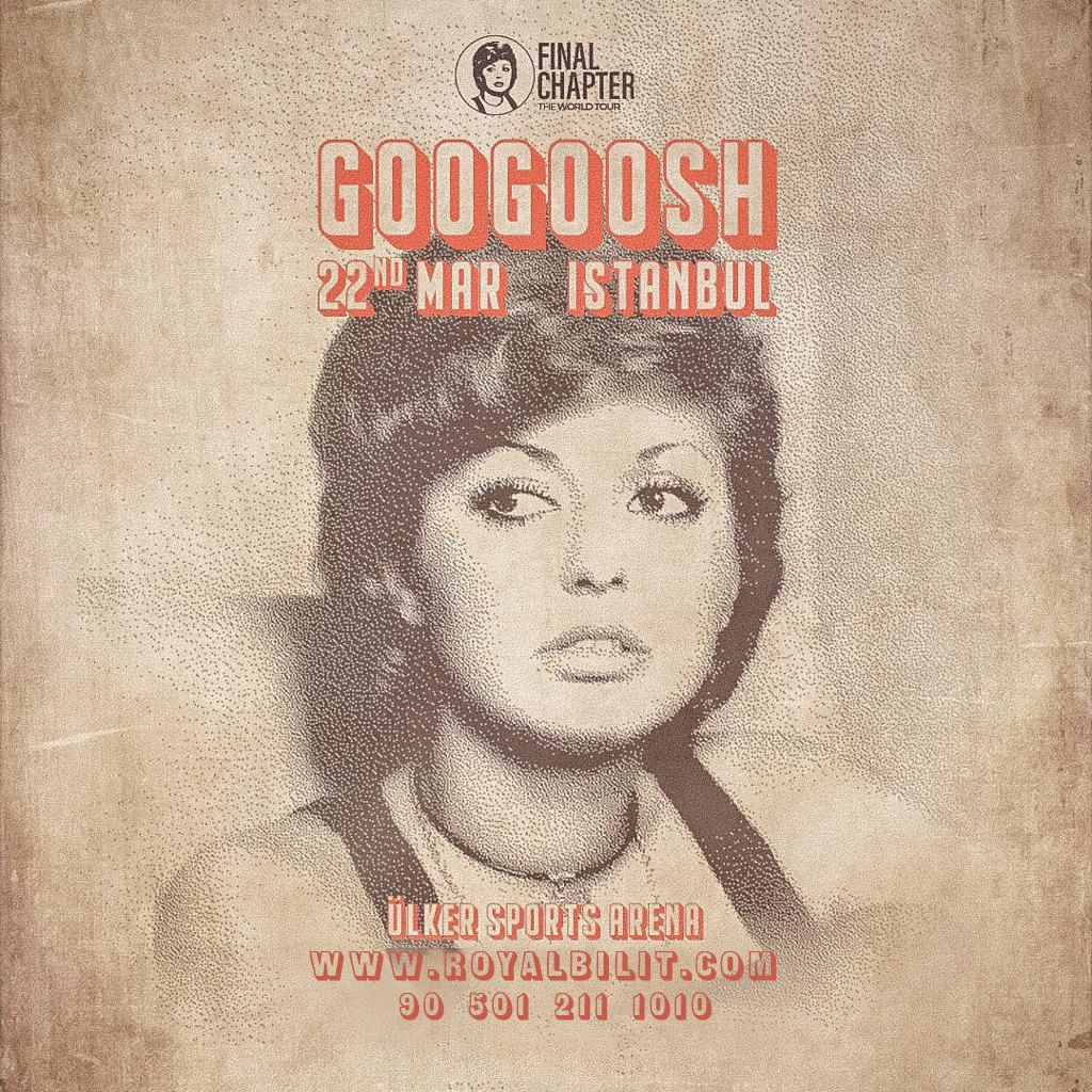 GOOGOOSH LIVE CONCERT ISTANBUL کنسرت گوگوش استانبول کنسرت گوگوش استانبول اخرین اجرا در نوروز 2 فروردین 1403