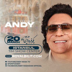 ANDY CONCERT ISTANBUL 20 MARCH 2024