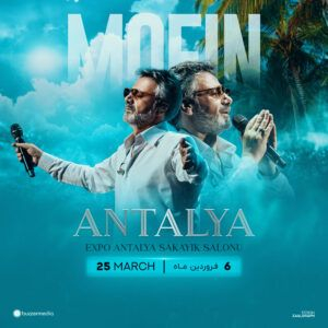 moein concert antalya 25 march 2024 moein konser antalya 25 mart 2024 کنسرت معین انتالیا ششم فروردین 1403