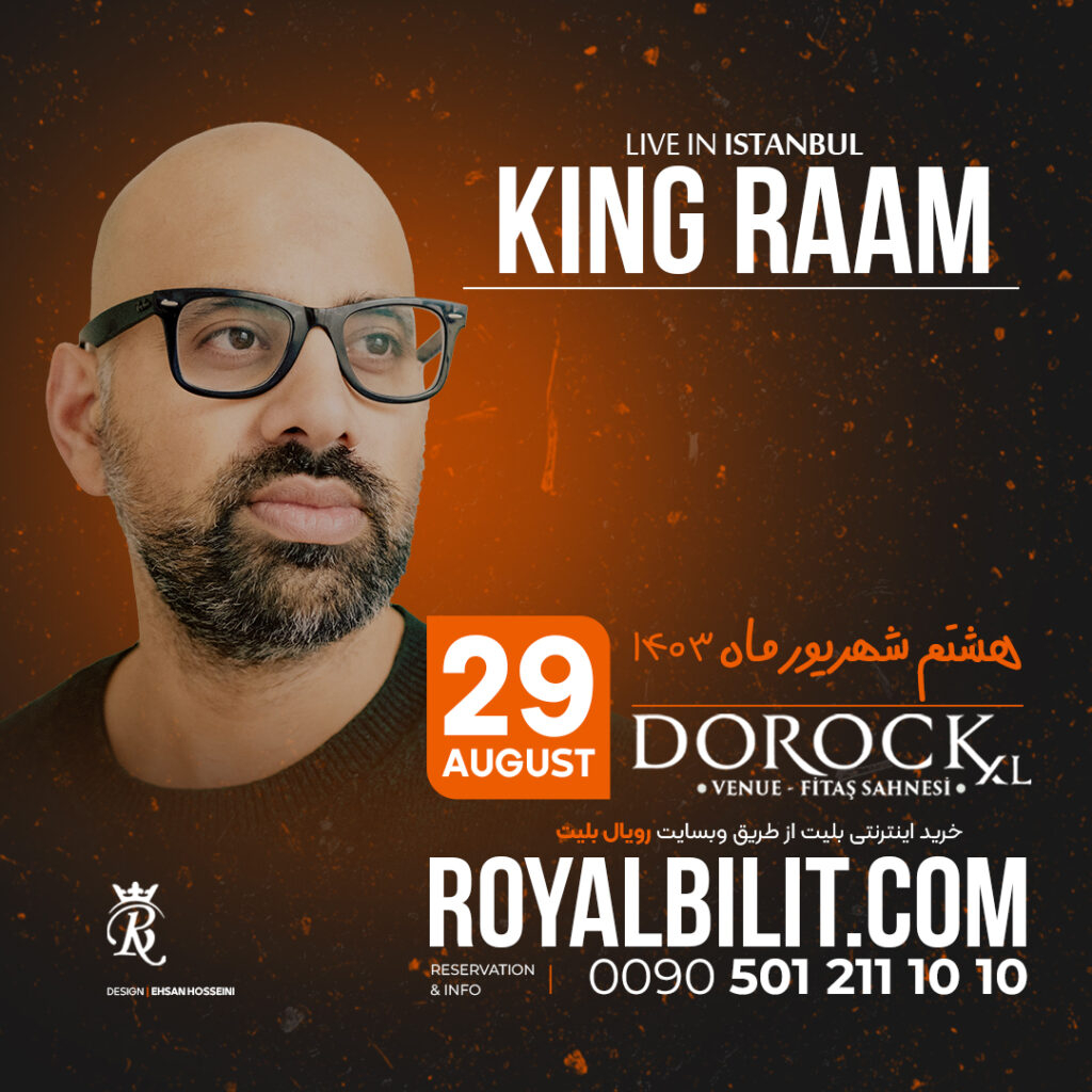 kingraam istanbul concert 29 August King Raam in Istanbul