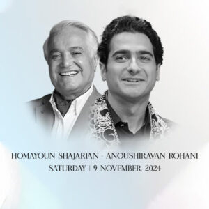 HOMAYOUN SHAJARIAN CONCERT ISTANBUL Saturday November 9 2024