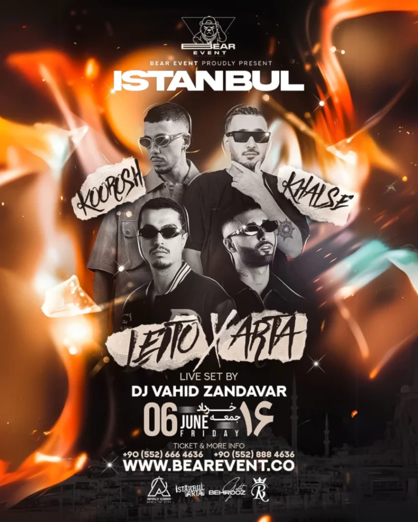 Leito, Khalse, Arta Koroush in Istanbul 2025